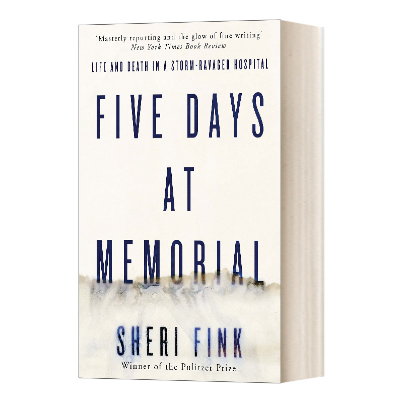 Five Days at Memorial 医院五日 谢莉•芬克 普利策奖得主进口英文原版书籍
