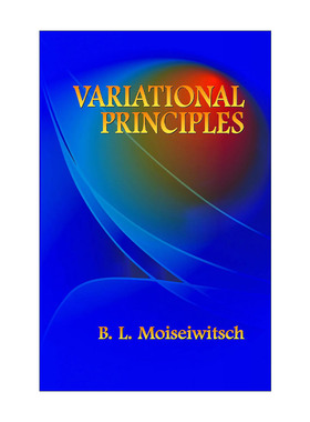 英文原版 Variational Principles 变分原理 数学 B. Moiseiwitsch英文版 进口英语原版书籍