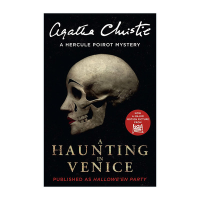英文原版 Poirot Hallowe’en Party 大侦探波洛 万圣节前夜的谋杀 电影威尼斯惊魂夜原著 英文版 进口英语原版书籍