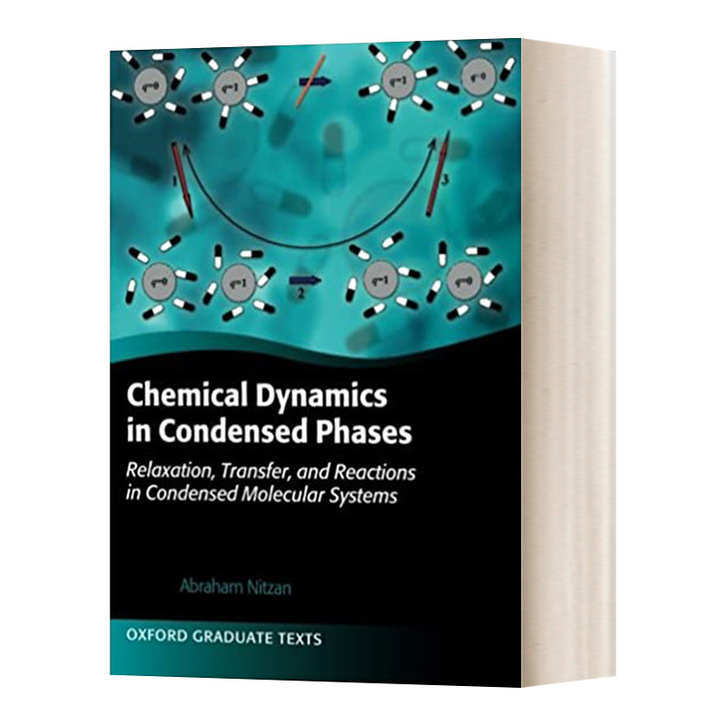 英文原版 Chemical Dynamics in Condensed Phases 论凝聚相中的化学动力学 论凝聚分子系统中的松弛 转移与反应英文版进口英语书