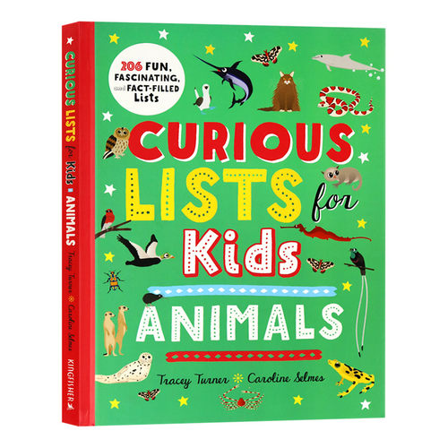 Curious Lists for Kids - Animals  好奇百科：动物 精装进口原版英文书籍