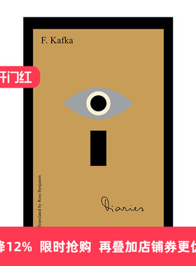 英文原版 The Diaries of Franz Kafka The Schocken Kafka Library 弗兰兹·卡夫卡日记集 精装 英文版 进口英语原版书籍