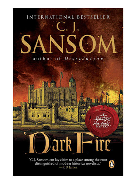 英文原版 Dark Fire Matthew Shardlake Mysteries 02 都铎疑云 卷二 希腊暗火 C. J. Sansom 英文版 进口英语原版书籍