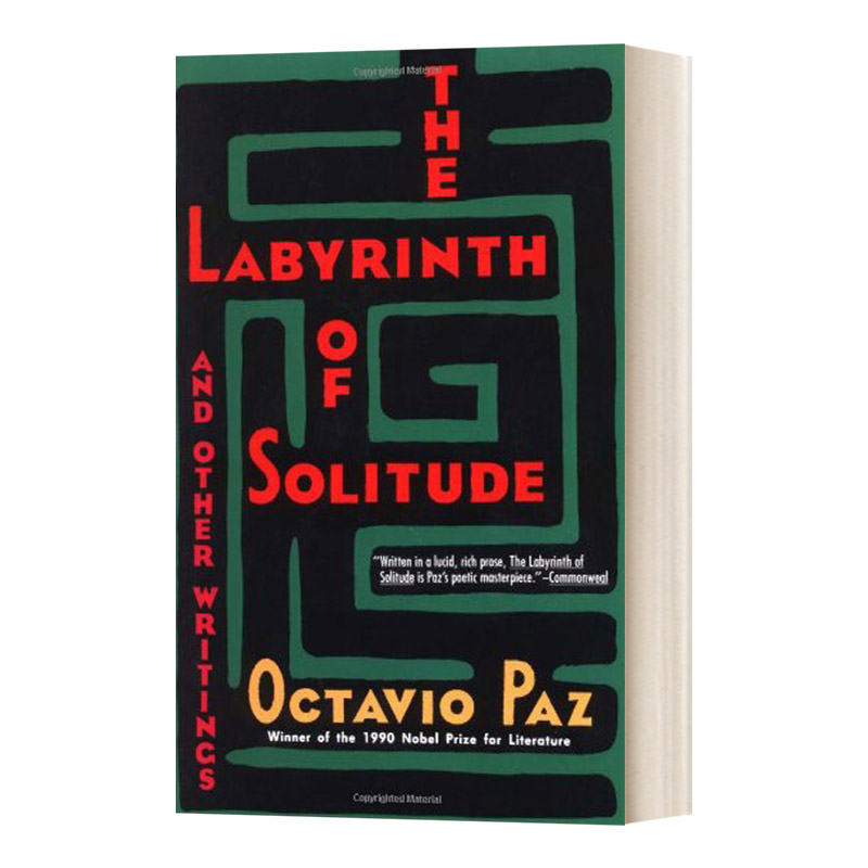 英文原版 The Labyrinth of Solitude 孤独的迷宫 诺贝尔文学奖 奥克塔维奥·帕斯 英文版 进口原版英文书籍