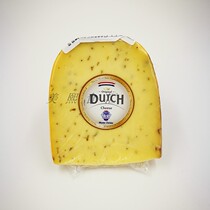荷兰进口孜然风味高达奶酪Dutch Gouda Cheese搭配红酒即食芝士