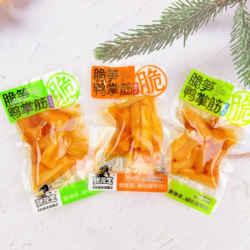 张茂生脆笋鸭掌筋去骨鸭爪图片