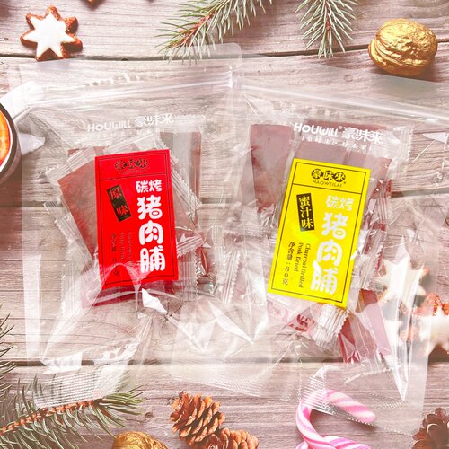 豪味来碳烤猪肉脯原味蜜汁80g