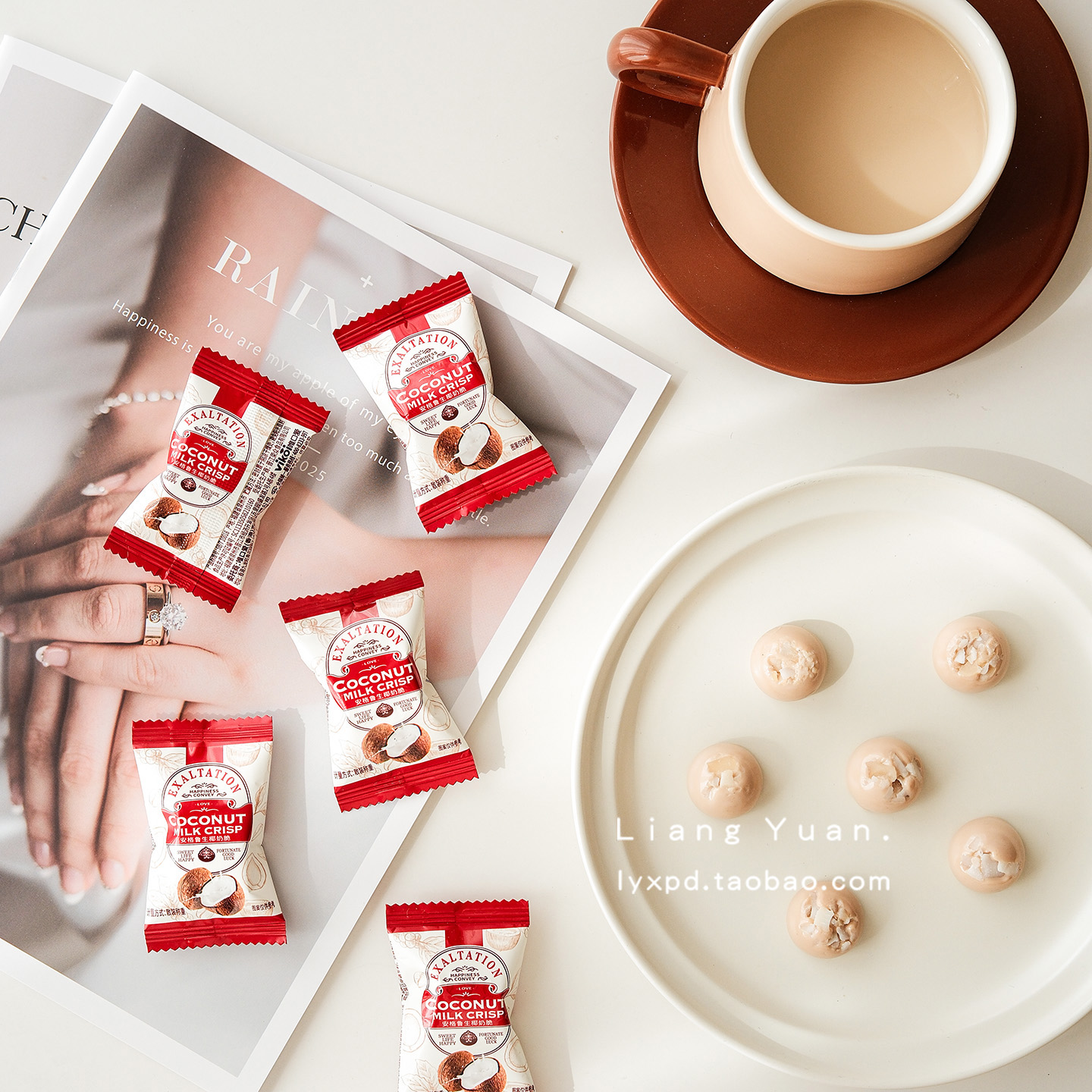 唯口爱安格鲁生椰奶脆糖果