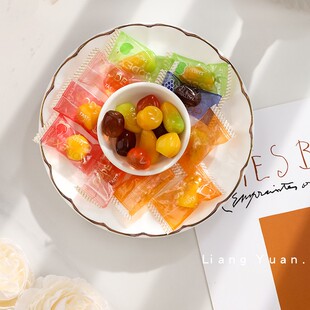 良缘CODEX果味果汁剥皮软糖白桃葡萄味休闲零食糖果结婚喜糖