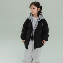 【品牌撤柜】2025儿童冬款90绒连帽【两面穿】外套Y018