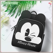 Phim hoạt hình Mẹ gói Disney Mickey Ba lô Outing Gói chống thấm nước cho bà mẹ với túi cách nhiệt USB - Túi / túi Baby