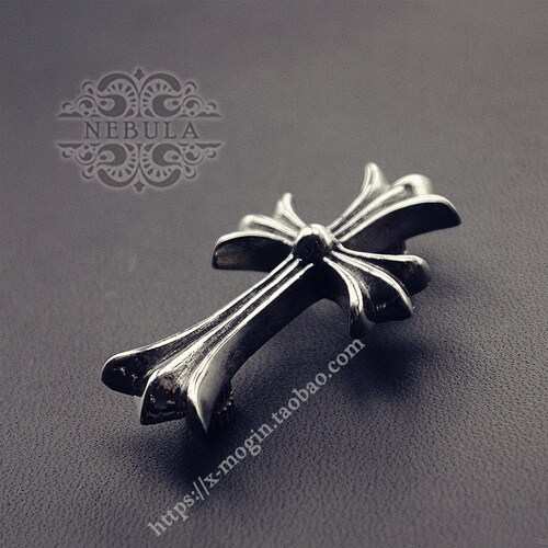 装饰扣财布扣黄铜十字架白铜diy