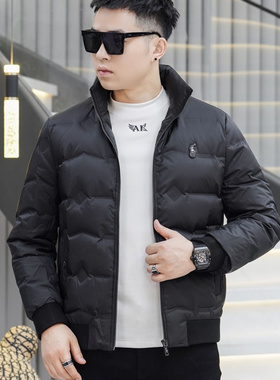 VMEM威曼2025冬季新款男士立领羽绒服休闲时尚帅气保暖轻薄外套潮