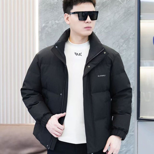 VMEN威曼冬季新款男士90绒羽绒服外套时尚百搭保暖男装白鸭绒夹克