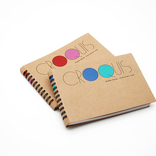 满乐文(maruman)  Croquis diary螺旋经典素描本绘画本素描本