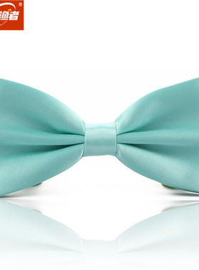 bow tie男正装伴郎兄弟团结婚礼服薄荷绿Tiffnay蒂芙尼蓝蝴蝶领结