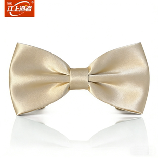 职业舞台大合唱男女浅金色驼色黄色衬衫蝴蝶结煲呔领结 bow tie