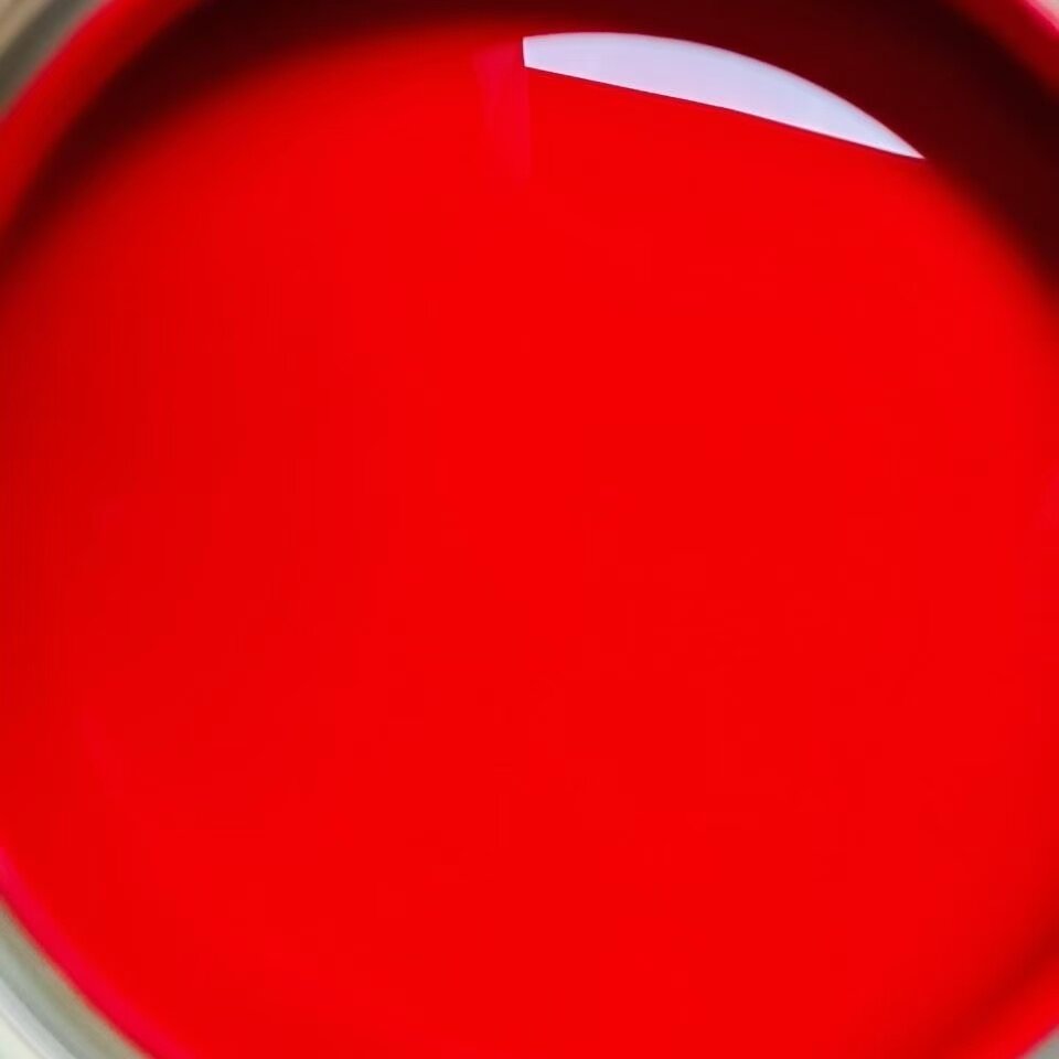 大红红色汽车油漆工业漆合金广告漆卡车漆醇酸磁漆防水防锈车厢漆