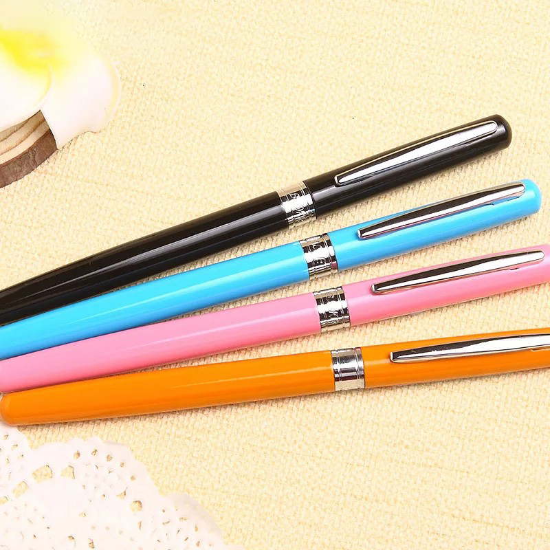 宝克彩色中性笔学生签名办公用品