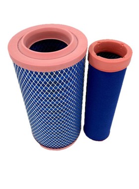 YK1836U空气滤芯K1835PU适配玉柴D7327装载机压路机CC3100080空滤