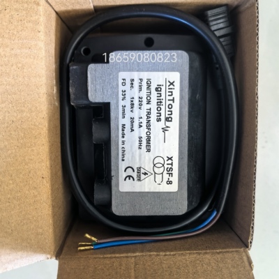 RIELLO利雅路燃气燃烧机点火变压器XTSF-8 XinTong高压包1x8KV