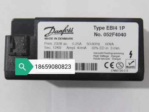 DANOSS 12KV 点火变压器2x7.5KV EBI4 1P  NO.052F4040 4038