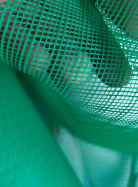 绿色0.2微孔纯塑料网格网防蚊虫小孔抗晒抗腐蚀过滤材料带加强筋