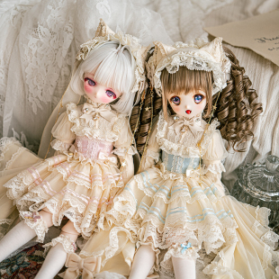 【MELODY.C】BJD MDD 四分男女 glass doll 束腰短裙 裙款