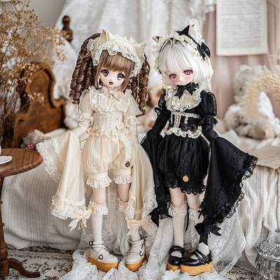 【MELODY.C】BJD MDD 四分男女 glass doll 束腰短裤 南瓜裤款