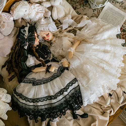 【MELODY.C】BJD DD SD10 13 gr 16三分女holy luna2.0复古网纱裙