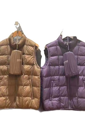 25秋冬款空气棉服背心情侣款立领轻型保暖马甲外套483632