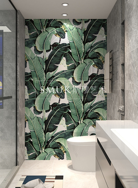SMUK斯穆贴画定制 高端加厚浴室卫生间防水挂画客餐厅自粘装饰画