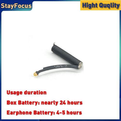 适用Airpods 1 2 A1722A1523A2031A1602A1938耳机充电仓电池25mAh