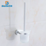 Матовый туалет, настенный комплект, щетка с мягкой щетиной для домашнего использования, щеточка