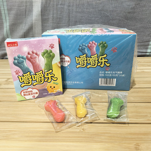 甜芯小铺嚼嚼乐水果味糖果可食用网红咀嚼软糖解馋儿童休闲小零食