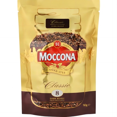 荷兰moccana进口法式速溶黑咖啡