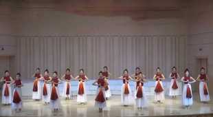 2024新款万疆现代舞蹈演出服表演服古典舞练功服女成人飘逸大摆裙