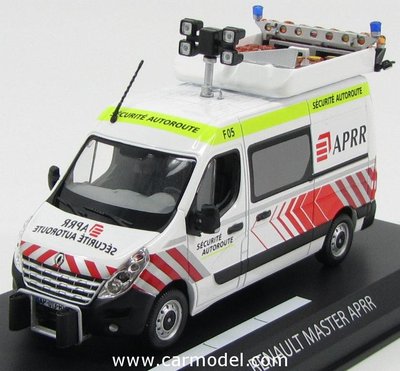 Norev雷诺道路含安全筒施工车