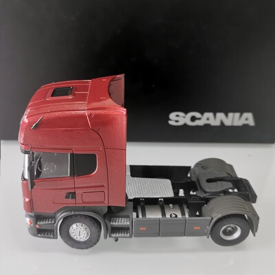 scania原厂150卡车红金属