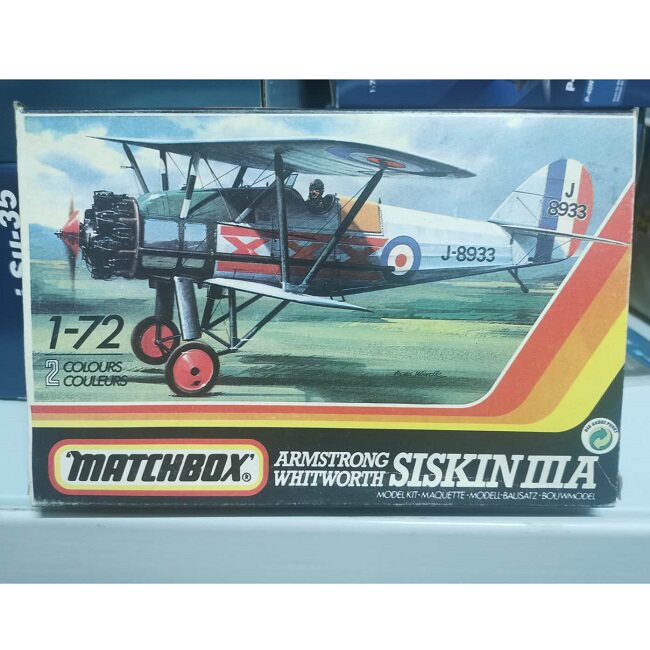 Matchbox 环球 火柴盒 PK-25 1/72 英国 鶸 金雀 双翼 战斗机