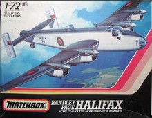 Matchbox 环球 PK-604 1/72 英国 哈利法克斯 重型 轰炸机