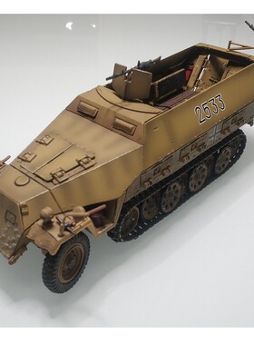 FOV 1/32 德军 SdKfz.251 半履带 装甲车 运兵车 沙漠涂装