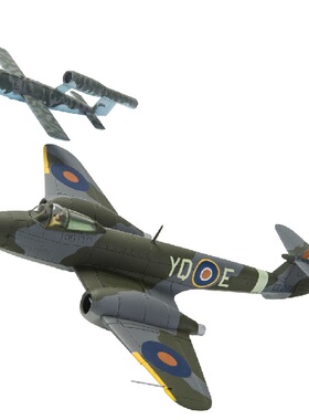 狗仔 Corgi AA27403 1/72 英国 流星 F1 战斗机 拦截 德国 V1飞弹