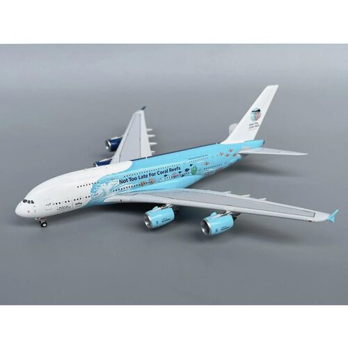 APOLLO 1/400 马耳他 空客 A380 大型客机 9H-MIP 保护珊瑚礁