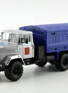 Auto 1/43 俄罗斯 警察局 克拉斯 KRAZ 6322 越野 卡车