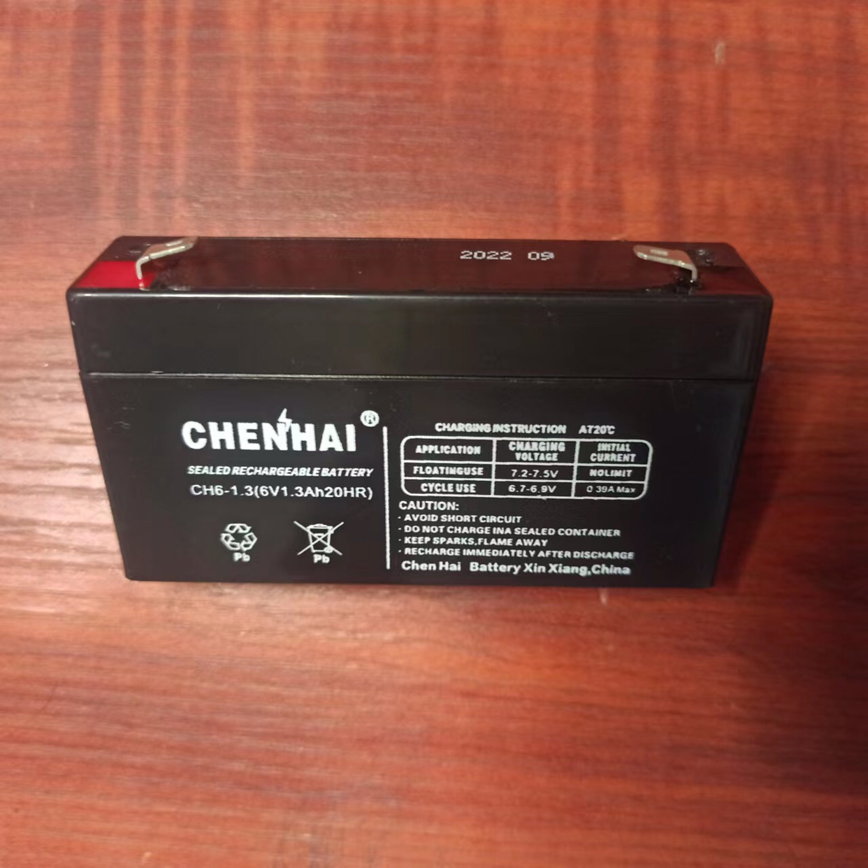 电子天平6v1.3A天平秤电池