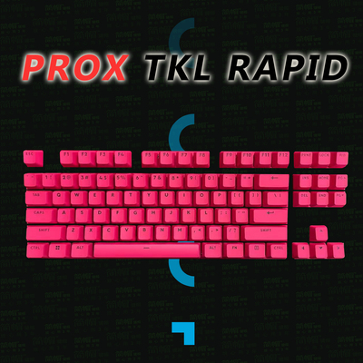 罗技PROXTKLRAPID键盘键帽红色