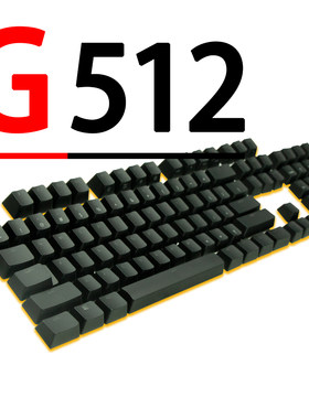 全新79一套罗技G512键帽透光单个颗原装机械键盘键帽 十字C轴