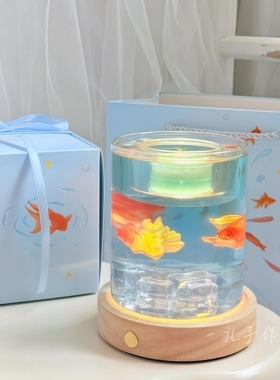 【2415人收藏】泡泡鱼缸金鱼香薰