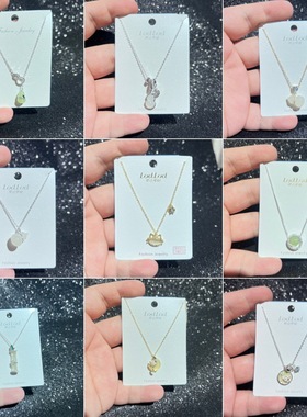 零尚轻奢玉髓款项链女新款项链配饰女设计感送礼义乌配饰创意原创